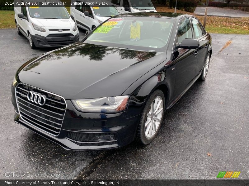 Brilliant Black / Black 2014 Audi A4 2.0T quattro Sedan