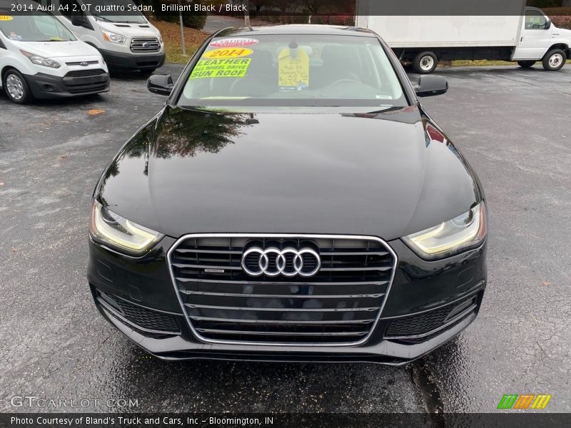 Brilliant Black / Black 2014 Audi A4 2.0T quattro Sedan