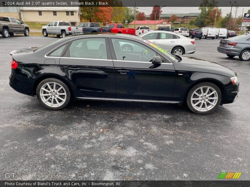 Brilliant Black / Black 2014 Audi A4 2.0T quattro Sedan