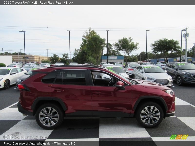 Ruby Flare Pearl / Black 2019 Toyota RAV4 XLE