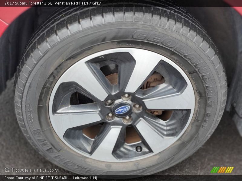 Venetian Red Pearl / Gray 2017 Subaru Forester 2.5i