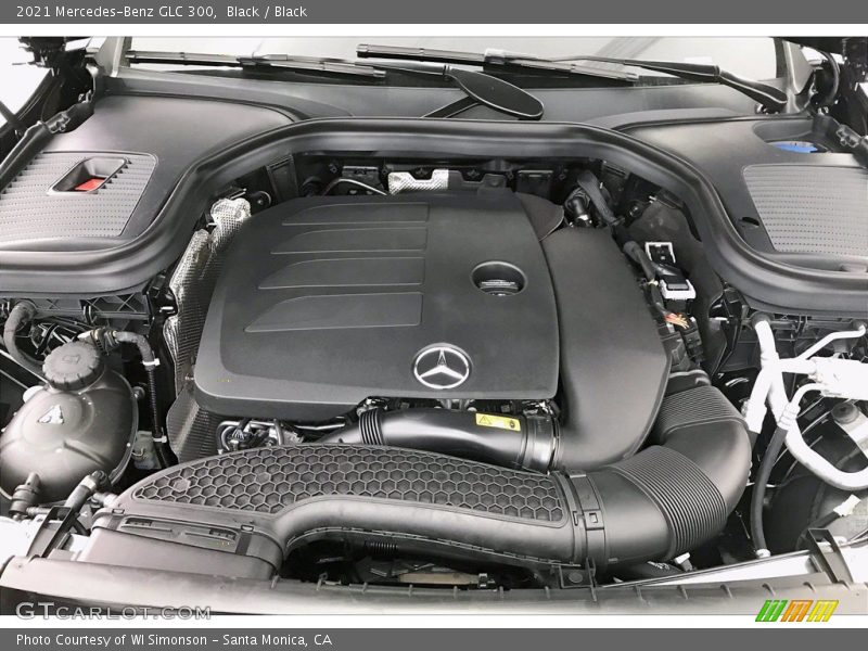 Black / Black 2021 Mercedes-Benz GLC 300