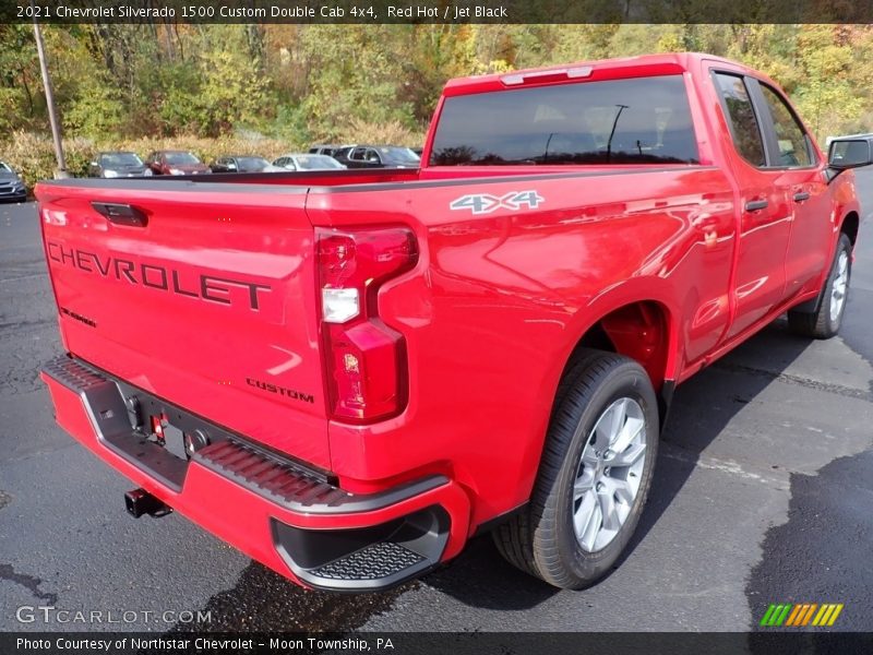  2021 Silverado 1500 Custom Double Cab 4x4 Red Hot