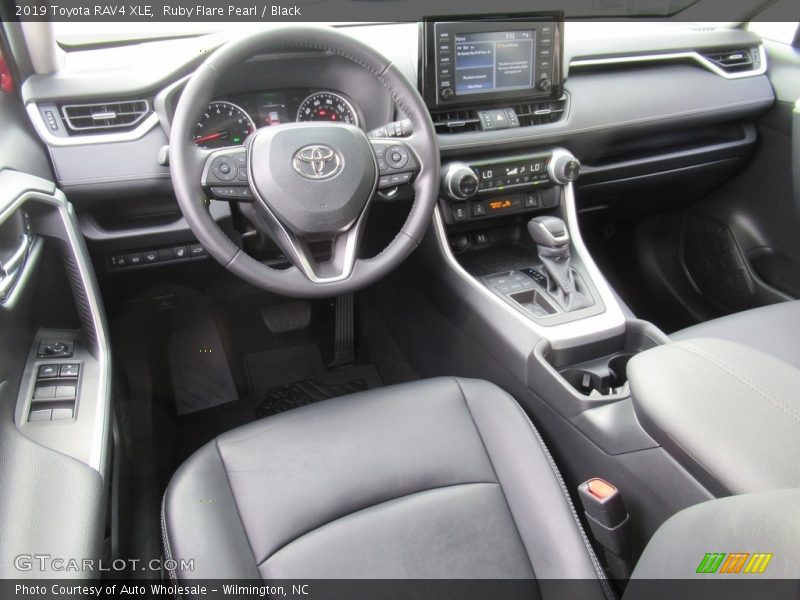 Ruby Flare Pearl / Black 2019 Toyota RAV4 XLE