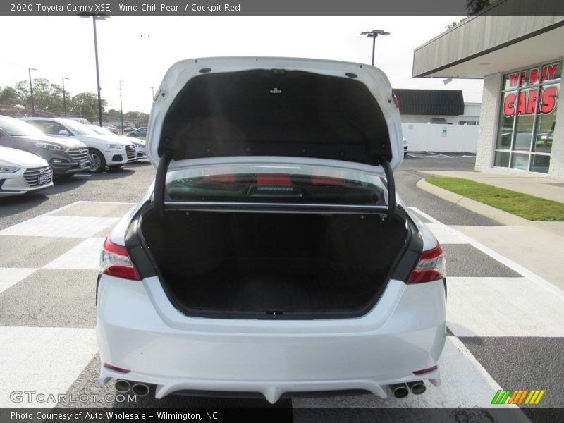 Wind Chill Pearl / Cockpit Red 2020 Toyota Camry XSE