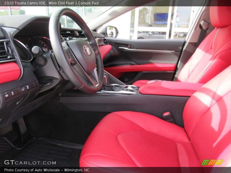 Front Seat of 2020 Camry XSE