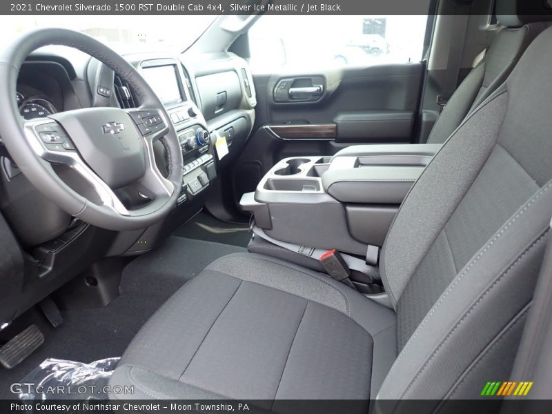 Front Seat of 2021 Silverado 1500 RST Double Cab 4x4