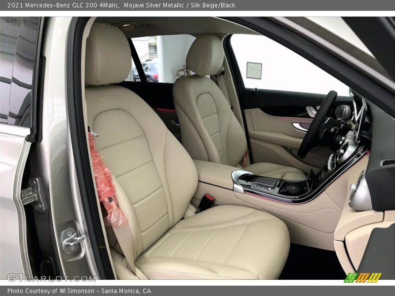 Front Seat of 2021 GLC 300 4Matic