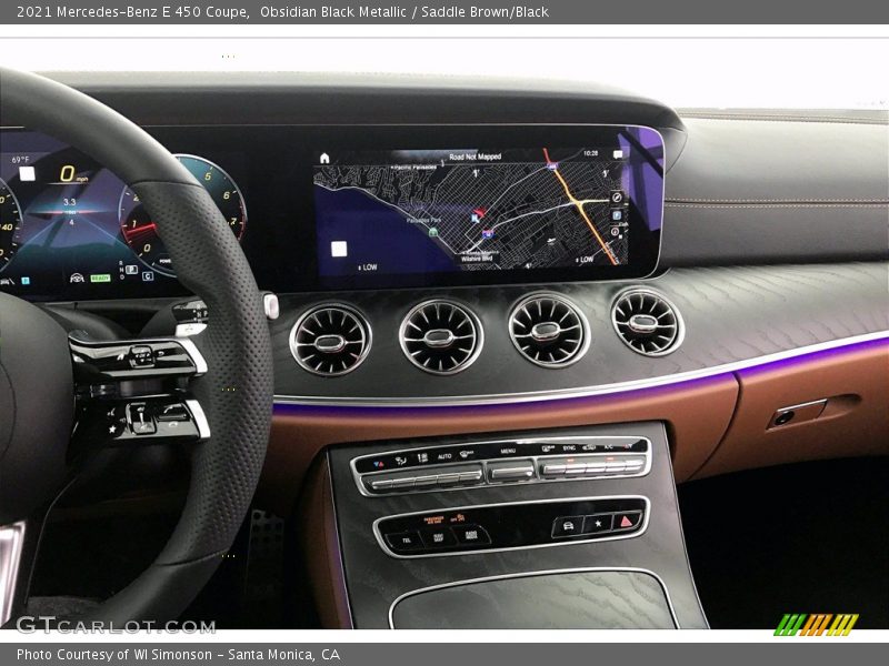 Navigation of 2021 E 450 Coupe