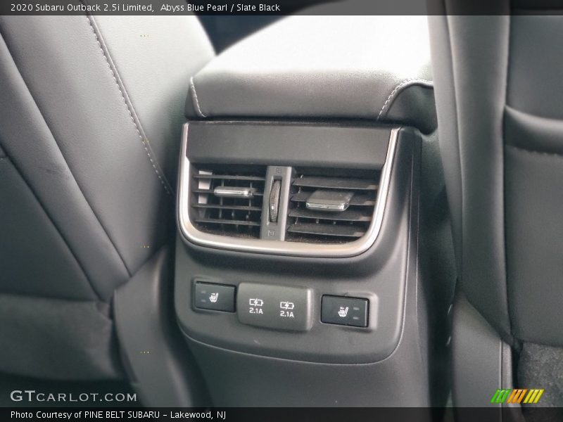 Abyss Blue Pearl / Slate Black 2020 Subaru Outback 2.5i Limited
