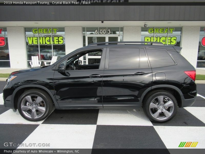 Crystal Black Pearl / Black 2019 Honda Passport Touring