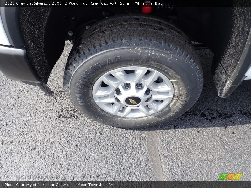 Summit White / Jet Black 2020 Chevrolet Silverado 2500HD Work Truck Crew Cab 4x4