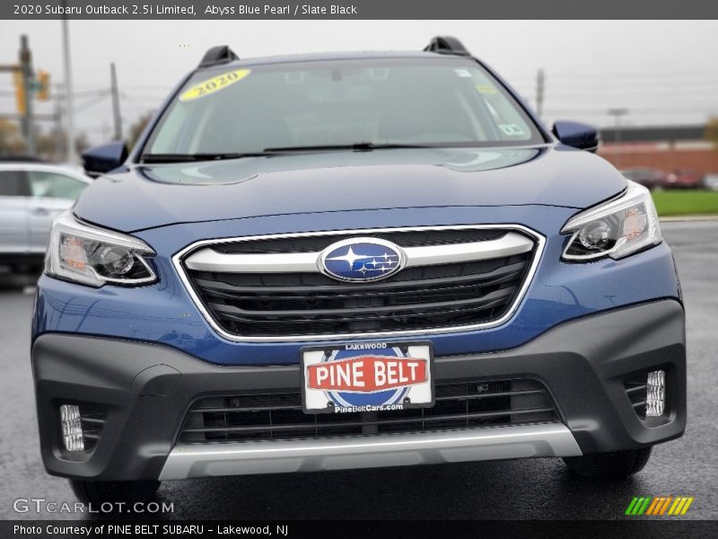 Abyss Blue Pearl / Slate Black 2020 Subaru Outback 2.5i Limited