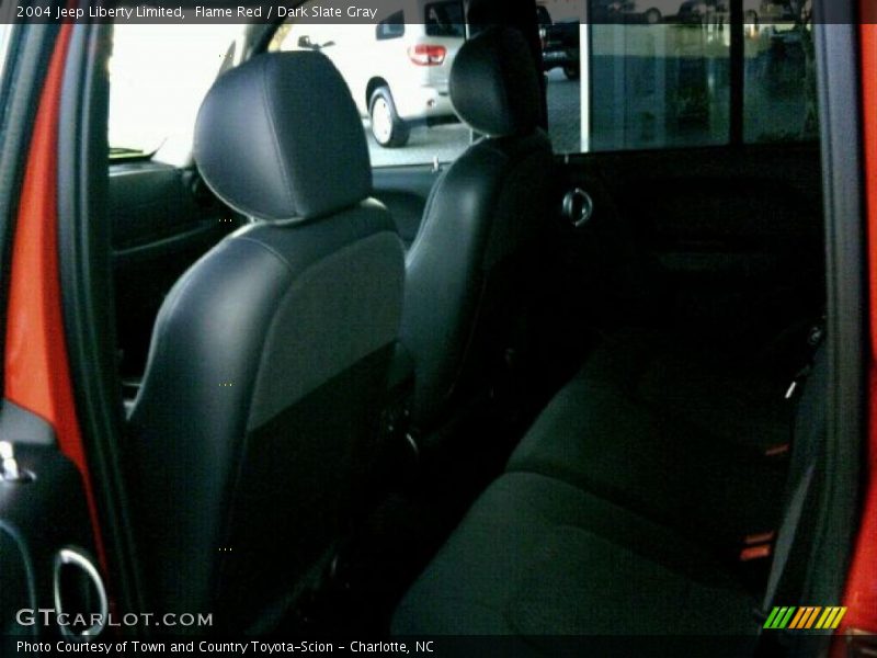 Flame Red / Dark Slate Gray 2004 Jeep Liberty Limited