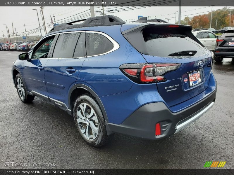 Abyss Blue Pearl / Slate Black 2020 Subaru Outback 2.5i Limited
