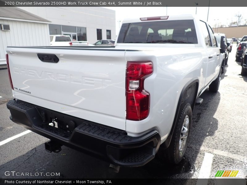 Summit White / Jet Black 2020 Chevrolet Silverado 2500HD Work Truck Crew Cab 4x4