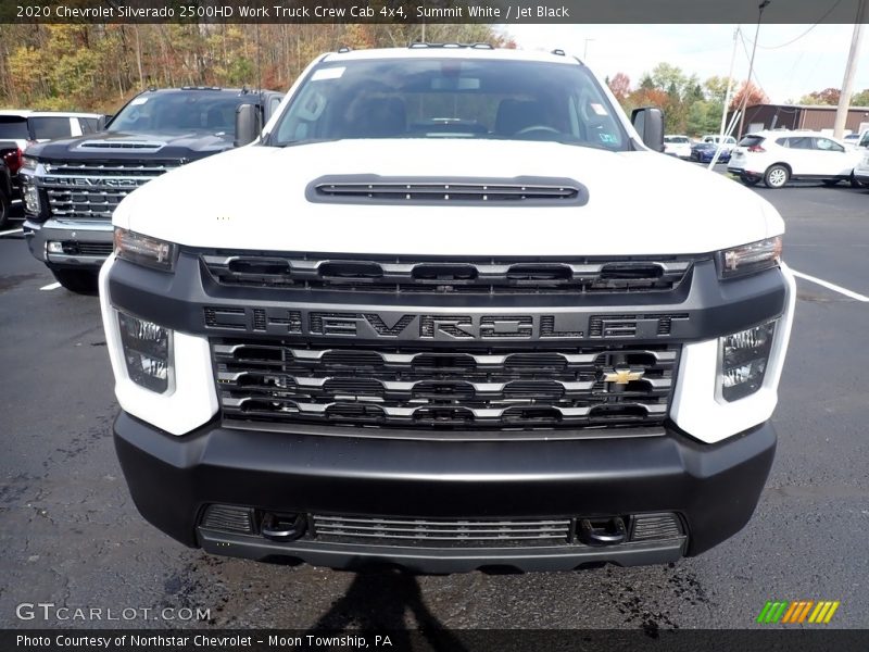 Summit White / Jet Black 2020 Chevrolet Silverado 2500HD Work Truck Crew Cab 4x4