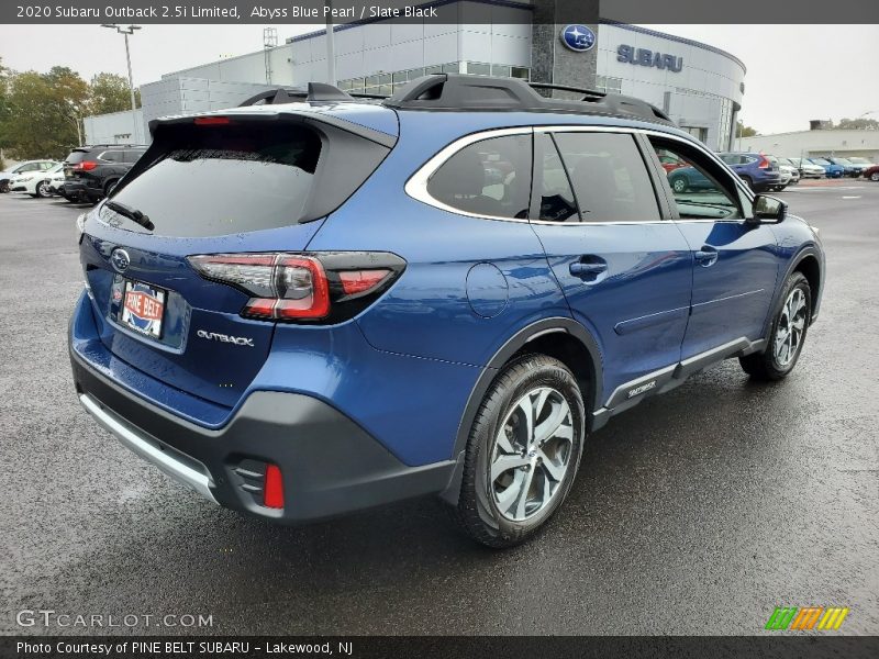 Abyss Blue Pearl / Slate Black 2020 Subaru Outback 2.5i Limited
