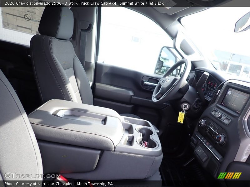 Summit White / Jet Black 2020 Chevrolet Silverado 2500HD Work Truck Crew Cab 4x4