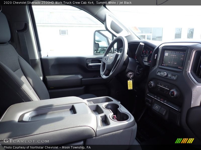 Summit White / Jet Black 2020 Chevrolet Silverado 2500HD Work Truck Crew Cab 4x4