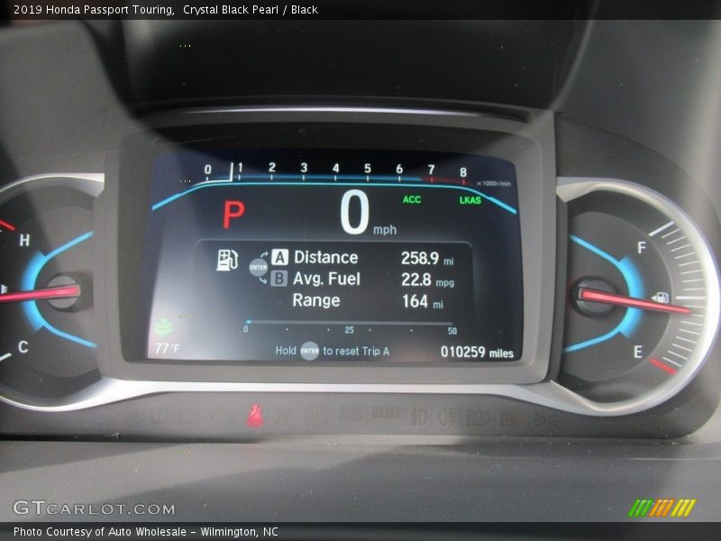 Crystal Black Pearl / Black 2019 Honda Passport Touring