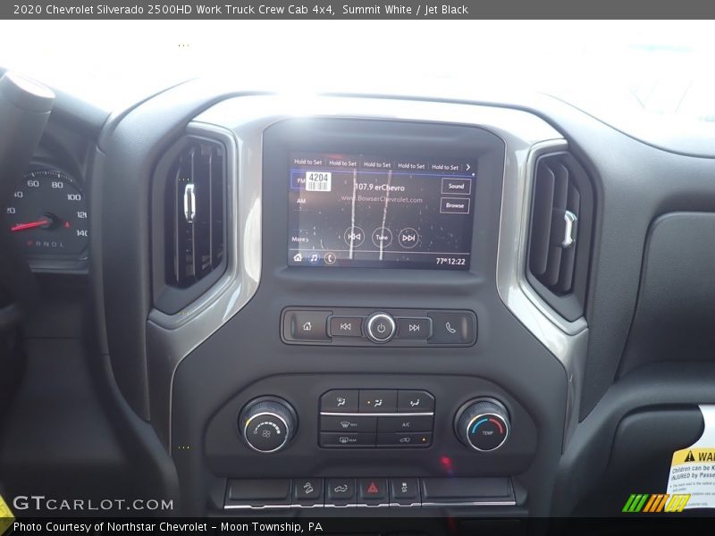 Summit White / Jet Black 2020 Chevrolet Silverado 2500HD Work Truck Crew Cab 4x4