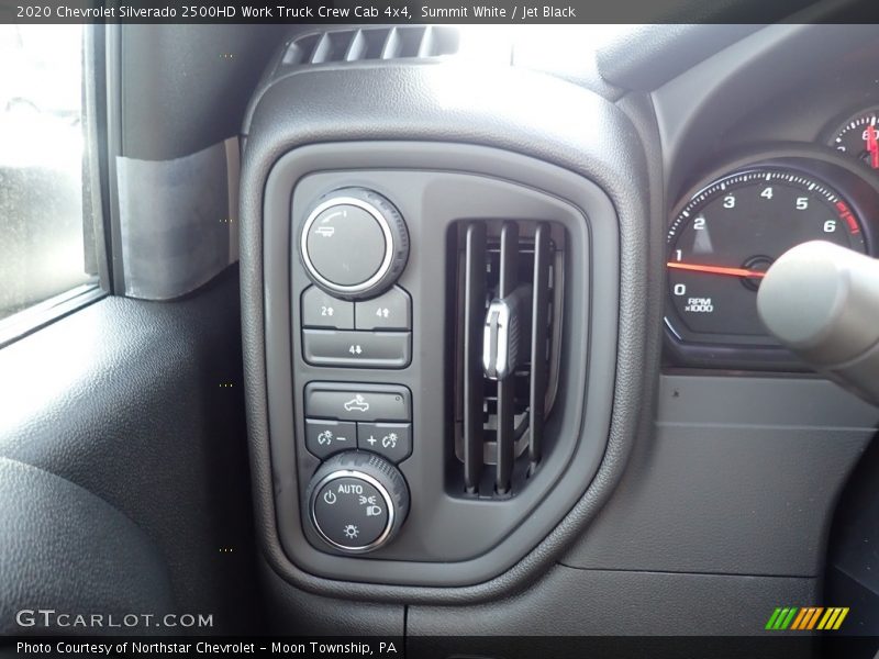 Summit White / Jet Black 2020 Chevrolet Silverado 2500HD Work Truck Crew Cab 4x4