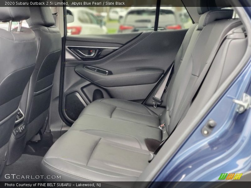 Rear Seat of 2020 Outback 2.5i Limited