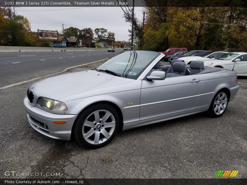 Front 3/4 View of 2003 3 Series 325i Convertible