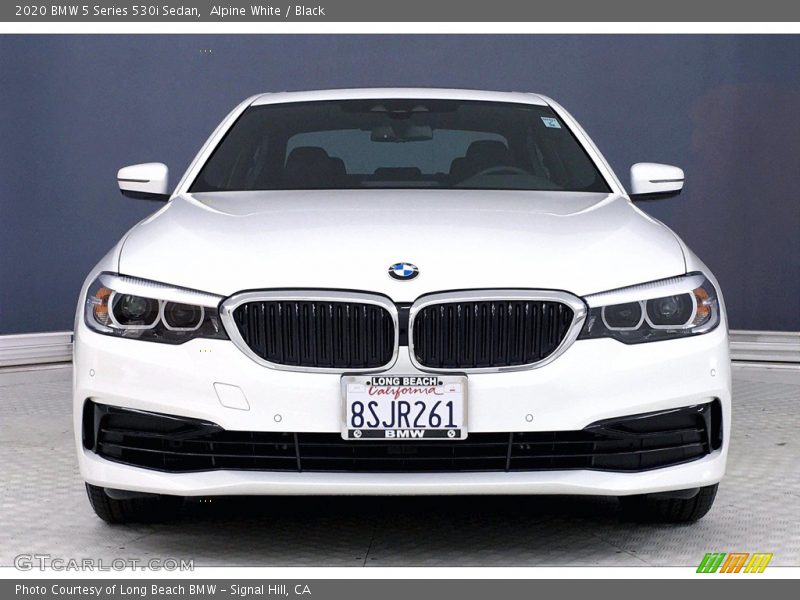 Alpine White / Black 2020 BMW 5 Series 530i Sedan