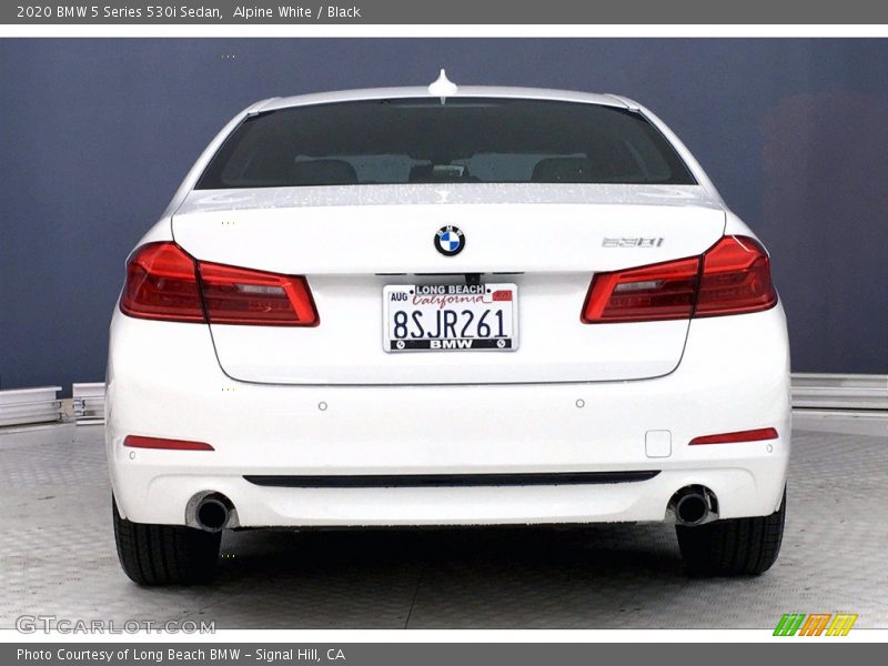 Alpine White / Black 2020 BMW 5 Series 530i Sedan