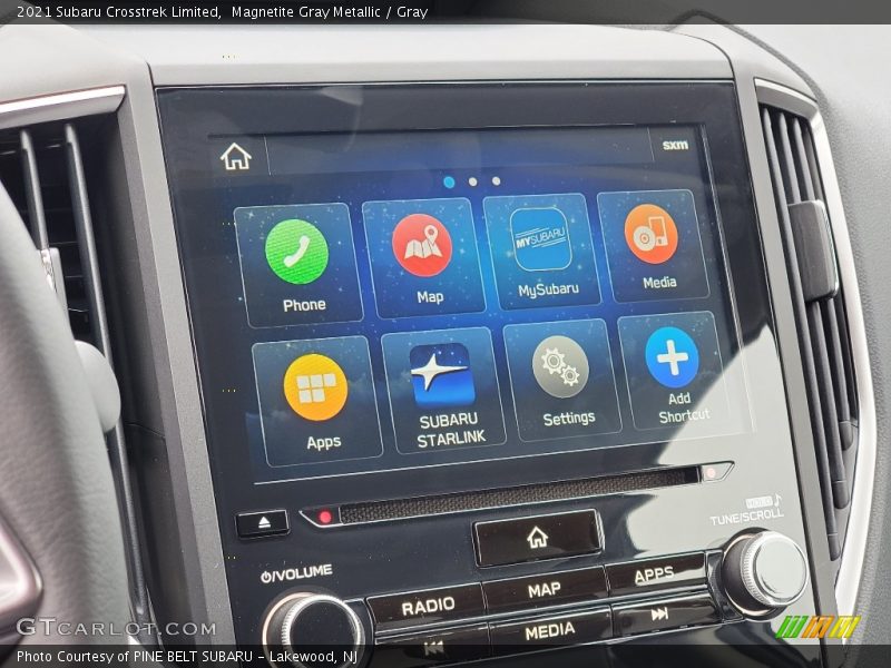 Controls of 2021 Crosstrek Limited