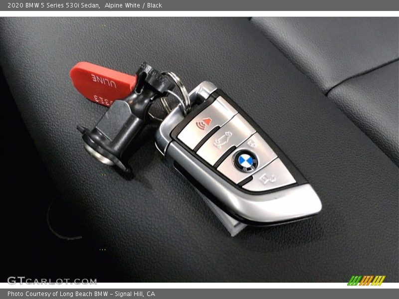 Alpine White / Black 2020 BMW 5 Series 530i Sedan