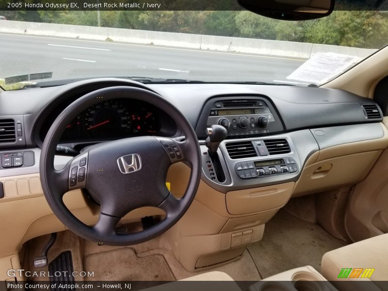 Dashboard of 2005 Odyssey EX