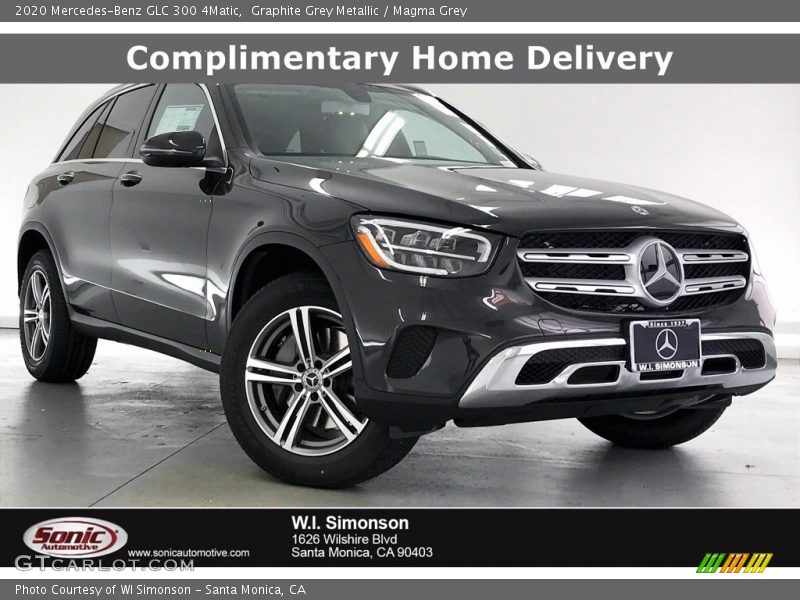 Graphite Grey Metallic / Magma Grey 2020 Mercedes-Benz GLC 300 4Matic