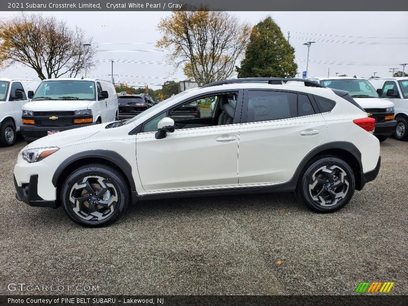  2021 Crosstrek Limited Crystal White Pearl