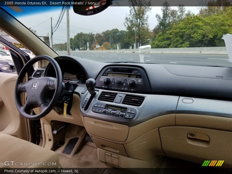 Desert Rock Metallic / Ivory 2005 Honda Odyssey EX