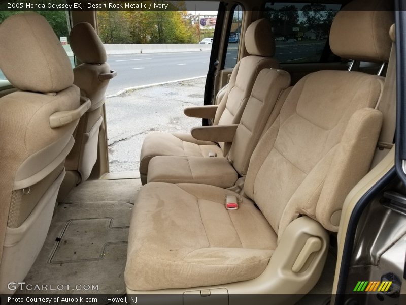 Rear Seat of 2005 Odyssey EX