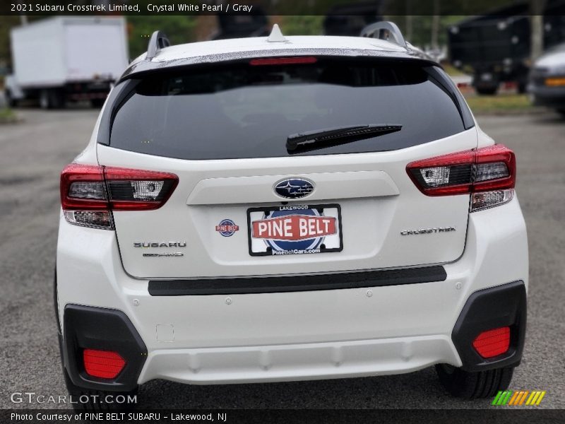 Crystal White Pearl / Gray 2021 Subaru Crosstrek Limited