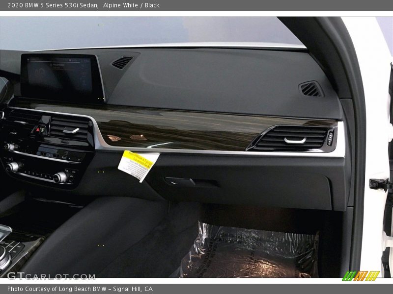 Alpine White / Black 2020 BMW 5 Series 530i Sedan