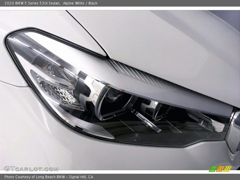 Alpine White / Black 2020 BMW 5 Series 530i Sedan