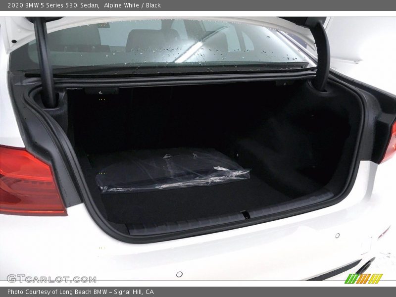 Alpine White / Black 2020 BMW 5 Series 530i Sedan