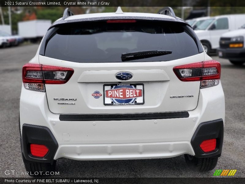 Crystal White Pearl / Gray 2021 Subaru Crosstrek Limited