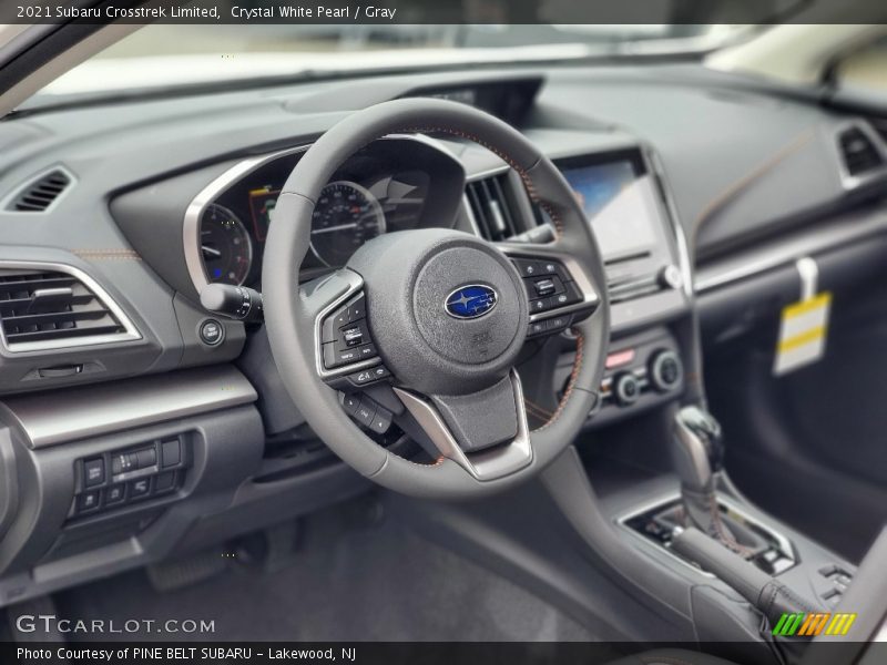 Dashboard of 2021 Crosstrek Limited