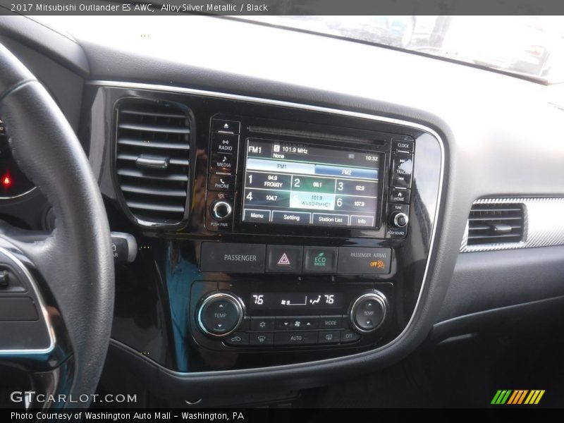 Controls of 2017 Outlander ES AWC