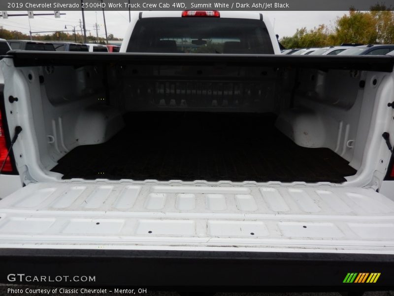 Summit White / Dark Ash/Jet Black 2019 Chevrolet Silverado 2500HD Work Truck Crew Cab 4WD
