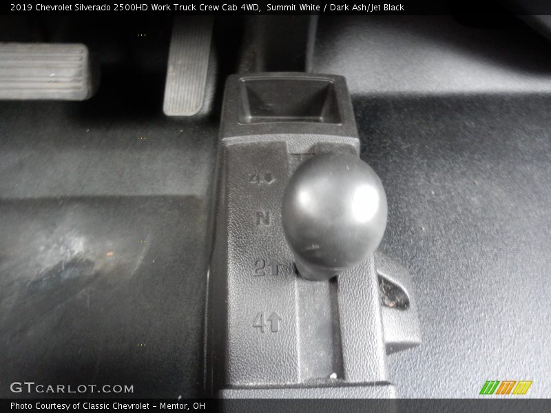 Summit White / Dark Ash/Jet Black 2019 Chevrolet Silverado 2500HD Work Truck Crew Cab 4WD