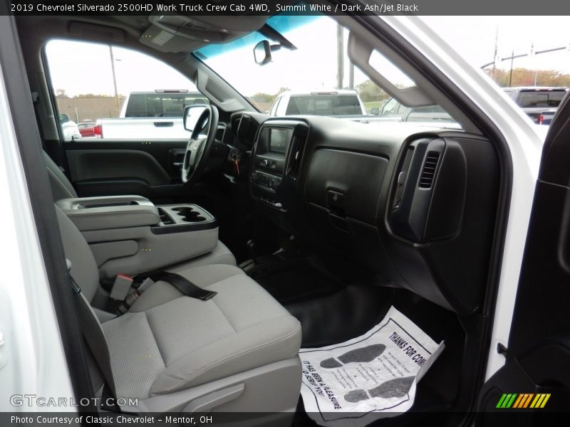 Summit White / Dark Ash/Jet Black 2019 Chevrolet Silverado 2500HD Work Truck Crew Cab 4WD