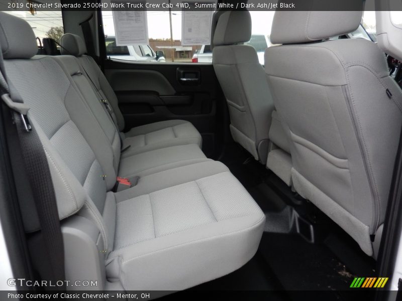 Summit White / Dark Ash/Jet Black 2019 Chevrolet Silverado 2500HD Work Truck Crew Cab 4WD