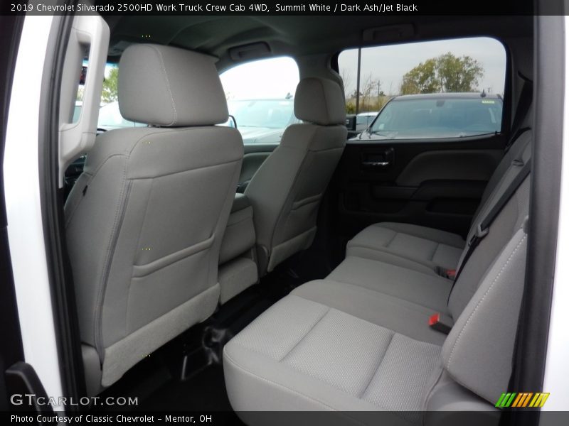 Summit White / Dark Ash/Jet Black 2019 Chevrolet Silverado 2500HD Work Truck Crew Cab 4WD